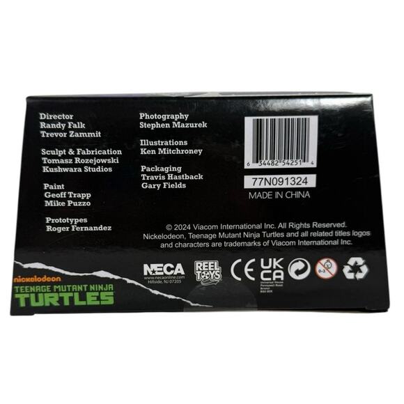 NECA Teenage Mutant Ninja Turtles Adventure Series Shredder Krang Figure TMNT - Picture 5 of 5